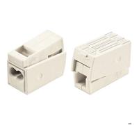 Borne pour luminaires WAGO 224-112 flexible: 0.5-2.5 mm² rigide: 1-2.5 mm² Nombre de pôles: 3 blanc 15 pc(s)