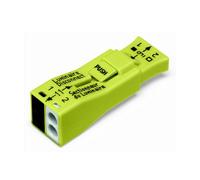 Borne pour luminaires WAGO 873-902 flexible: - rigide: 0.75-4 mm² Nombre de pôles: 2 jaune 40 pc(s)