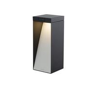 Borne solaire aluminium milio full h35cm