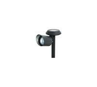 Lumineo Piquet solaire LED 3 lm 6400 K lumière froide 45° IP44 aluminium 17 x 10 x 25,5 cm