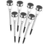 Borne solaire inox les 7 pcs h.36cm G