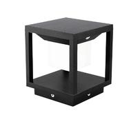 Borne solaire LED 2W 3000K 90lm détecteur noir IP65 V-TAC