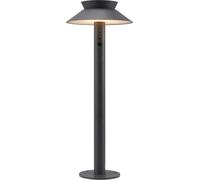Borne solaire LED avec pointe NORDLUX Justina avec capteur, Variante : Ø 230 x 600 mm, 5 W, anthracite