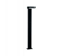 PLM 94249 - Lampe solaire LED, lampadaire, anthracite, IP44, détecteur de mo