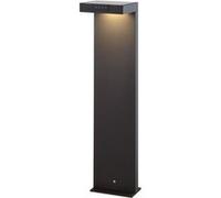 Borne solaire noire en aluminium ALA MAXI H65cm