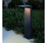 Borne Solaire Soleil Avec Détecteur Crépusculaire Anthracite