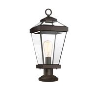 Borne sur socle extérieure Ravine bronze E27 60W IP44 Quoizel