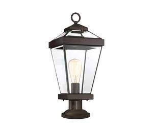 Borne sur socle extérieure Ravine bronze E27 60W IP44 Quoizel