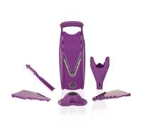 Borner Mandoline V5 Powerline Plus Set - Coupe - légume & fruit professionnel en tranche fine + poussoir de sécurité