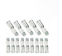 Bornes à anneau en cuivre 120 A pour câblage de véhicule électrique - Kit de cosses à sertir à haute conductivité pour bateau, chariot de golf, connexions de panneau solaire 10-25 mm²