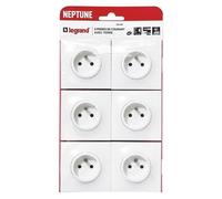 Bornes Auto Neptune 6x2p+t Connexion Rapide Sans Vis, Sécurité Optimale - Legrand