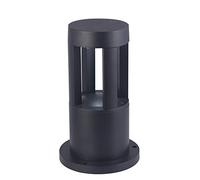 Bornes d'extérieur modernes V-TAC 10W - Corps en aluminium noir - Compatible avec les capteurs - 25CM - 6400K Blanc - IP65 Étanche - Lanterne d'extérieur Jardin, Paysage, Allée, Parkings