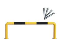 Bornes En Forme De U, Barre Anti-collision De Garde-corps En Forme De U | Gardes De Barrière Industrielles Fixes, For Le Stationnement Dans Le Garage De L'allée(H50cm,L150cm)
