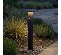 Bornes lumineuses LED Arcchio Tovio, hauteur 81 cm, capteur, anthracite Tovio, gris, Aluminium, Moderne