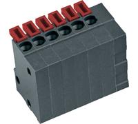 Bornier à ressort PTR Hartmann AKZ4791/3KD-2.54-V 54791030421F 0.75 mm² Nombre de pôles 3 gris basalte