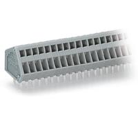 Bornier à ressort WAGO 233-106 0.50 mm² Nombre de pôles 6 gris 280 pc(s)