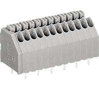 Bornier à ressort WAGO 250-1403 0.50 mm² Nombre de pôles 3 gris