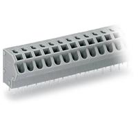 Bornier à ressort WAGO 254-453 1.50 mm² Nombre de pôles 3 gris 280 pc(s)
