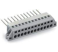 Bornier à ressort WAGO 731-134 2.50 mm² Nombre de pôles 4 gris 25 pc(s)