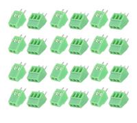Bornier à Vis Pcb à Broches Droites Pas 2, 54mm, 50 Pièces