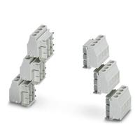 Bornier à vis Phoenix Contact MKDSO 2,5/4-6 SET KMGY 2713751 2.50 mm² Nombre de pôles 4 gris 1 pc(s)