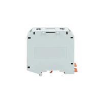 Bornier à vis sur rail DIN UKH50 1000V 150A 16-50mm² 1 pièce | Conception de passage avec options de gamme de conducteurs solides et souples(UKH50 Gray)