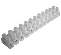 Bornier de raccordement RS PRO, 12 pôles, A visser, 16mm², 30 ? 76A, Paquet de 5 Unités