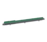 Legrand 005054 Bornier de Répartition IP2X à Connexion Automatique pour Coffret Plexo 18 Modules, 385mm Longueur