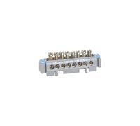 Bornier de répartition - Nu sur support - 8x16mm² - 75mm