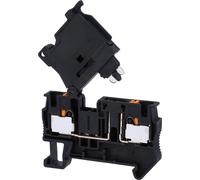 Bornier de sécurité à levier Phoenix Contact avec LED, modèle PT 4-HESI-LED24, avec indicateur lumineux pour 12-30V, connecteur à insertion directe