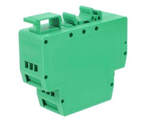 Bornier Din Modulaire en Plastique, Kit Compact pour Câblage Électrique | Installation Facile, Ajustement Précis, Fonctionnement Stable, Transmission Sûre, Vert, Rénovation Domestique