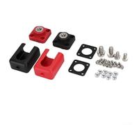 Bornier étanche IP67 80 A-250 A rouge noir (250 A) | Indice d'étanchéité IP67, protection contre la poussière, protection contre l'immersion, pour une utilisation en extérieur