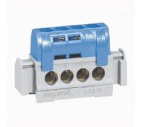 Bornier isolé - LEGRAND - 4x1.5 à 16 mm² - Bleu - Conforme à la norme IEC 60998-2-2 - Intérieur