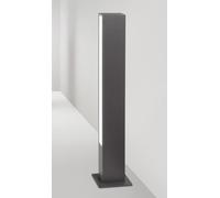 Bornier Led Extérieur 80 Cm Aluminium Anthracite, 11W 3000K, Lumière Diffuse, Design Moderne Avec Diffuseur En Acrylique Satiné - Par Perenz