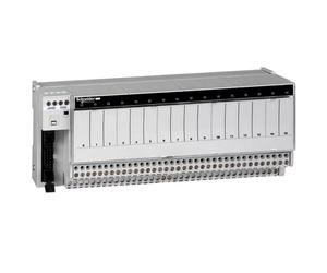 Bornier Schneider Electric, avec relais ABE7 soudé, 16 canaux, relais 10 mm ABE7R16T210