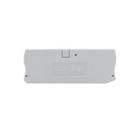 Bornier sur rail DIN enfichable PT 6-QU 4 fils 1000 V 52 A | Conception enfichable à quatre fils for un câblage de distribution d'énergie compact(End Cover D-PT6-QU)
