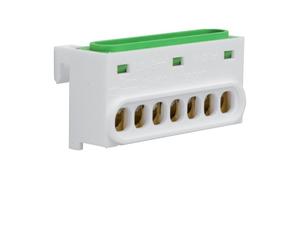 Bornier T 7 racc. IP2X - COFFRET DISTRIBUTION HAGER GZ07E