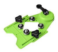 BOROCO 4-83mm Foret au diamant Guide de forage Trou de forage à carotte creuse Scie à trou de carreau de verre Localisateur de trou Scie à foret Guides à ventouse pour carrelage Verre Céramique