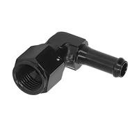 BOROCO 6AN 90 degrés universel en alliage d'aluminium huile femelle à 5/16 barbe raccord adaptateur carburant eau fluide Air ligne tuyau extrémité