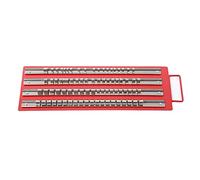 BOROCO Plateau D'organisateur à Douille Portable avec des Supports de Douille 1/4 à 3/8 inch 1/2-INCH pour RÉPARATION Auto