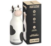 asobu Bestie Bottle Cow - Willow - Cow – gourde isotherme pour enfants 460 ml