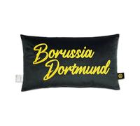 Borussia Dortmund Coussin BVB - Noir - 30 x 50 cm - 100% Polyester
