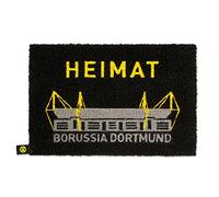 Borussia Dortmund,Paillasson, noir-jaune