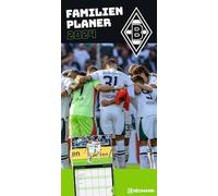 Borussia Mönchengladbach 2024 - Planning familial - Calendrier pour fans - Calendrier de football - 22 x 45 cm - Sport