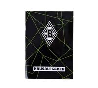 Borussia Mönchengladbach Cahier de devoirs, article officiel pour supporter | Planificateur hebdomadaire A5, espace pour devoirs, rendez-vous et notes, compact pour le cartable, cadeau pour les jeunes