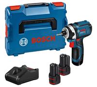 Bosch 06019A6977 - Visseuse À Chocs Sans Fil GDR 12V-105 C&G 2x 2,0 Ah, Chargeur GAL 12V-40