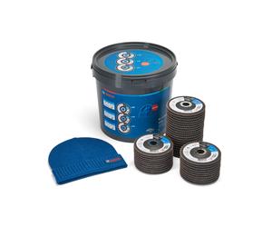 Bosch 061599765W Jeu De Disques À Lamelles 40 Pièces - 125mm + Capuchon