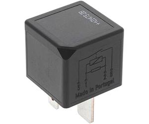Bosch 0986332001 Mini-Relais 12V 40A, 4 Terminaux, Ip5K4, Résistance aux Températures Allant de -40° C À 85° C