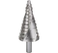 Bosch Foret étagé HSS pour presse-étoupe 6-37 mm Ø10 mm 93 mm 12 étapes queue 3 pans