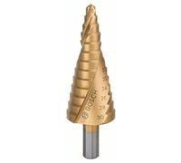 Bosch 1 HSS-TiN foret étagé 13 dents cyl. 6-3